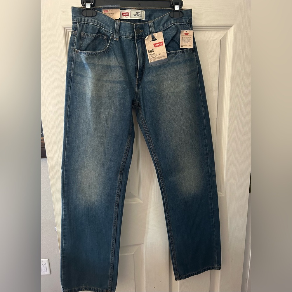 Brand New Levi’s 505 Straight Leg Jeans
